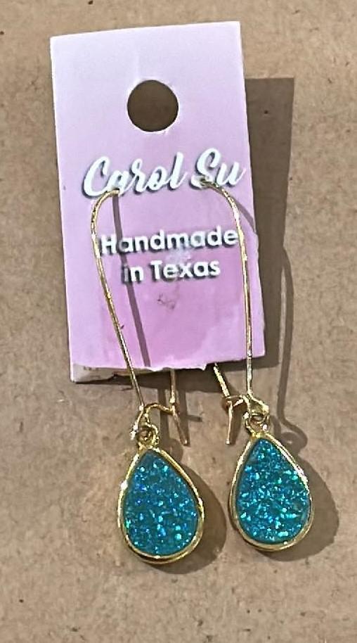 Crystal Teardrop Earring