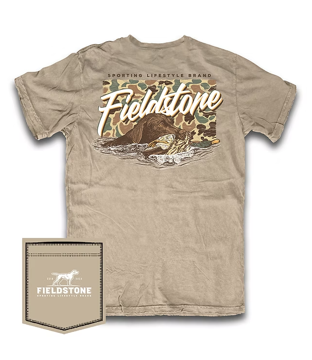 Swim Team Tee in Sand