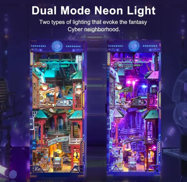 Cyber City DIY Book Nook Kit