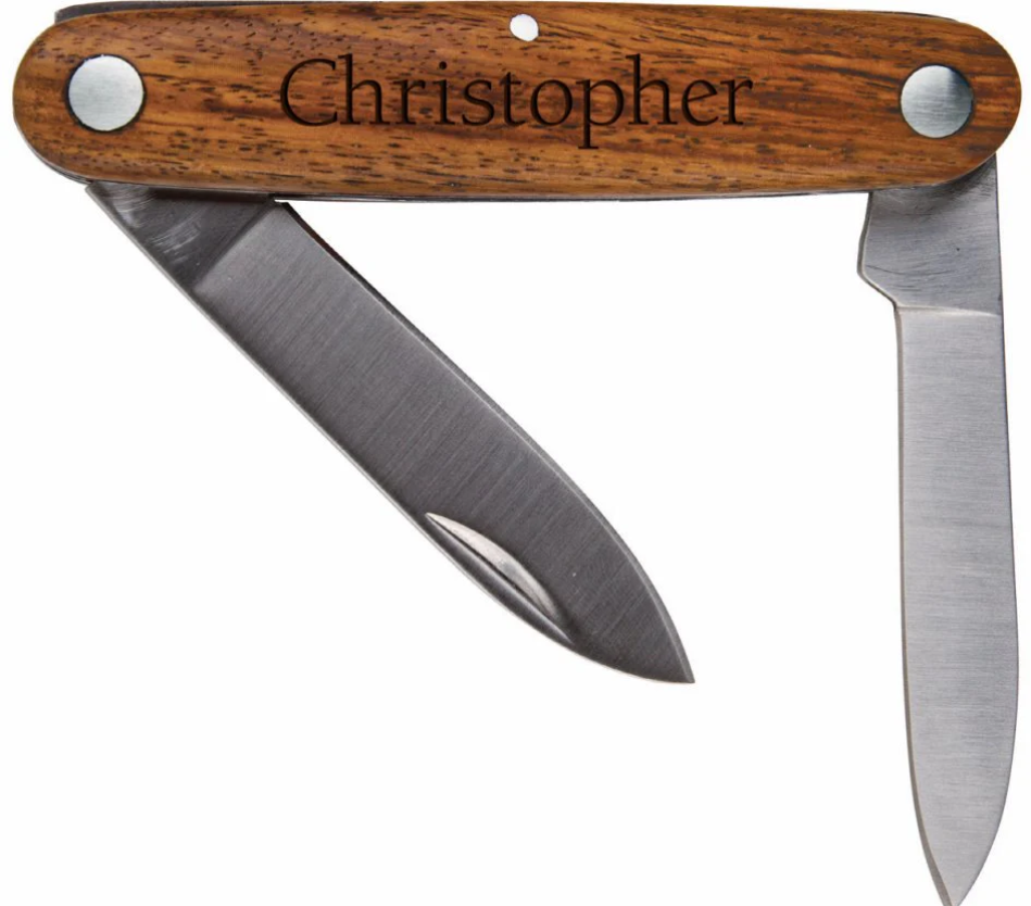 Double Blade Pocket Knife