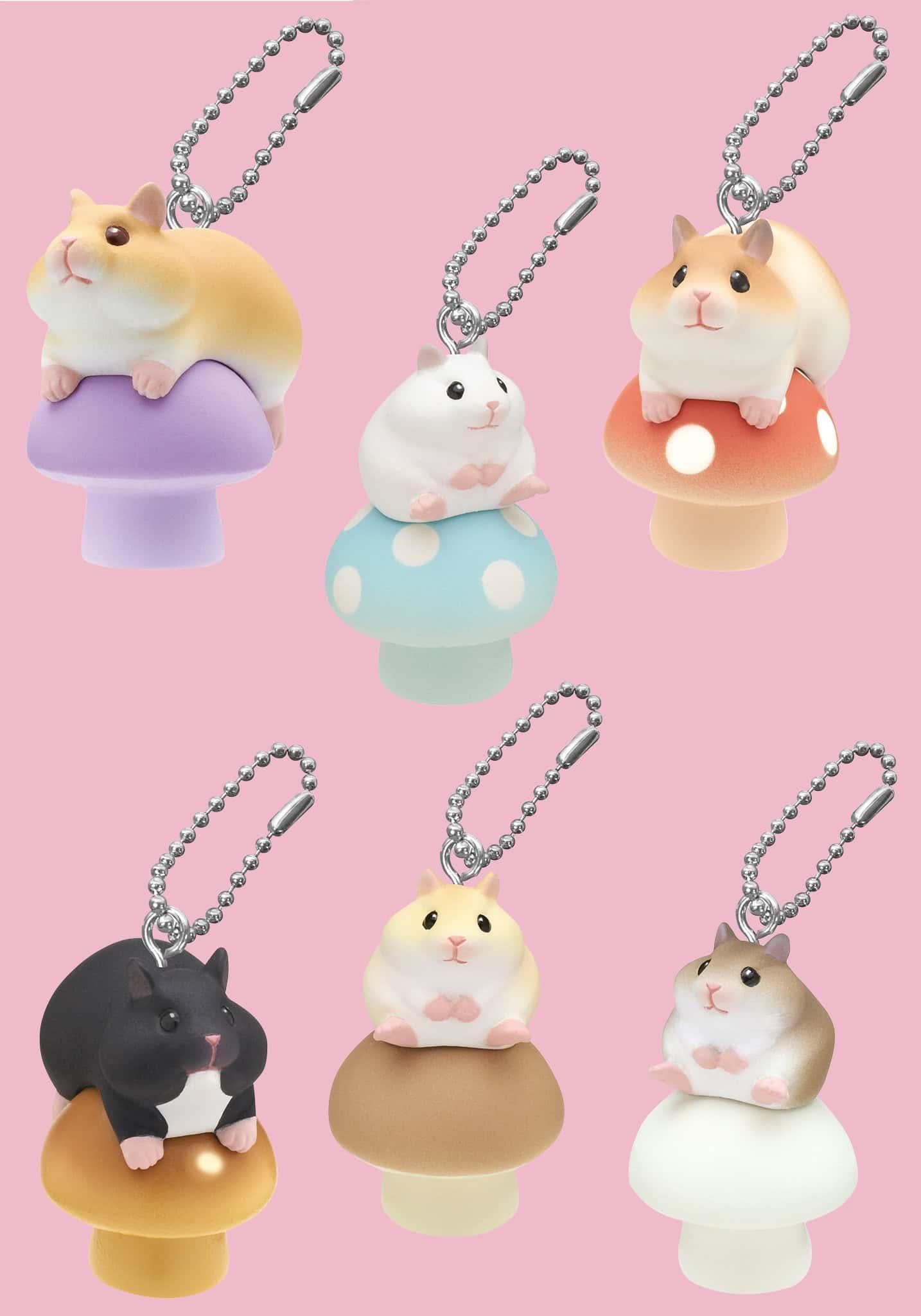 Hamster on Mushroom Blind Box