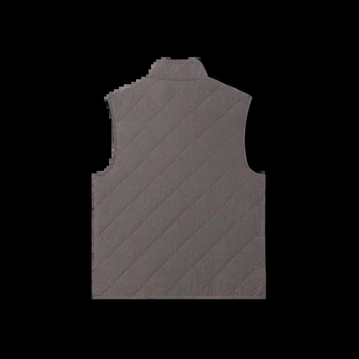 Bryson Ripstop Quilted Vest in Midnight Gray