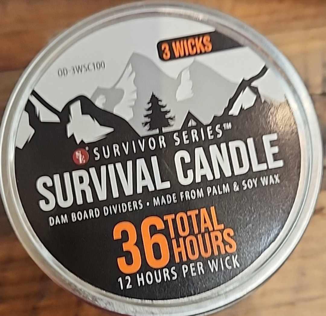 Survival Candle 36 Hours