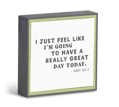 Really Great Day Wall Art - 6"