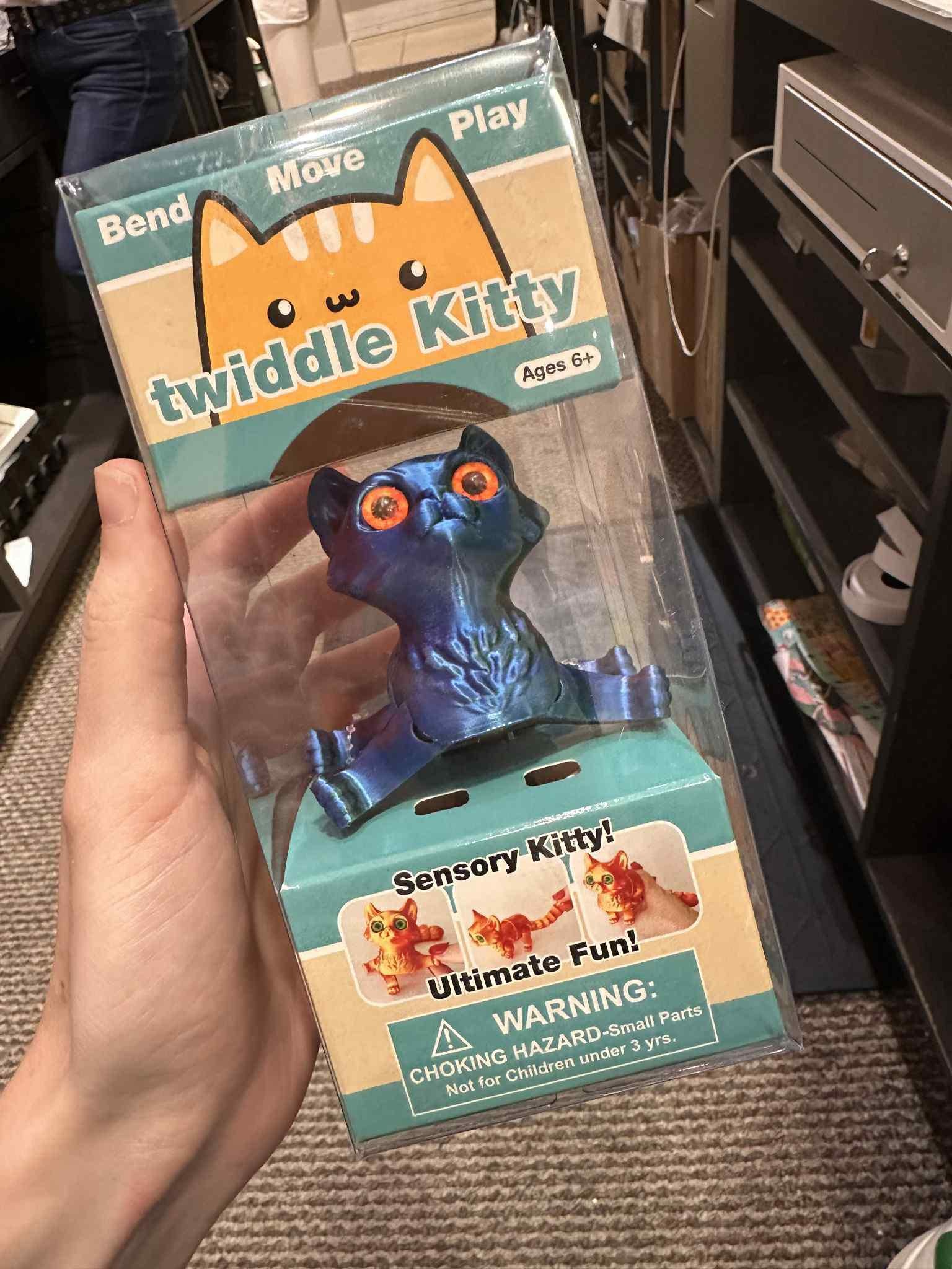 Zorbitz Twiddle 3D Kitty