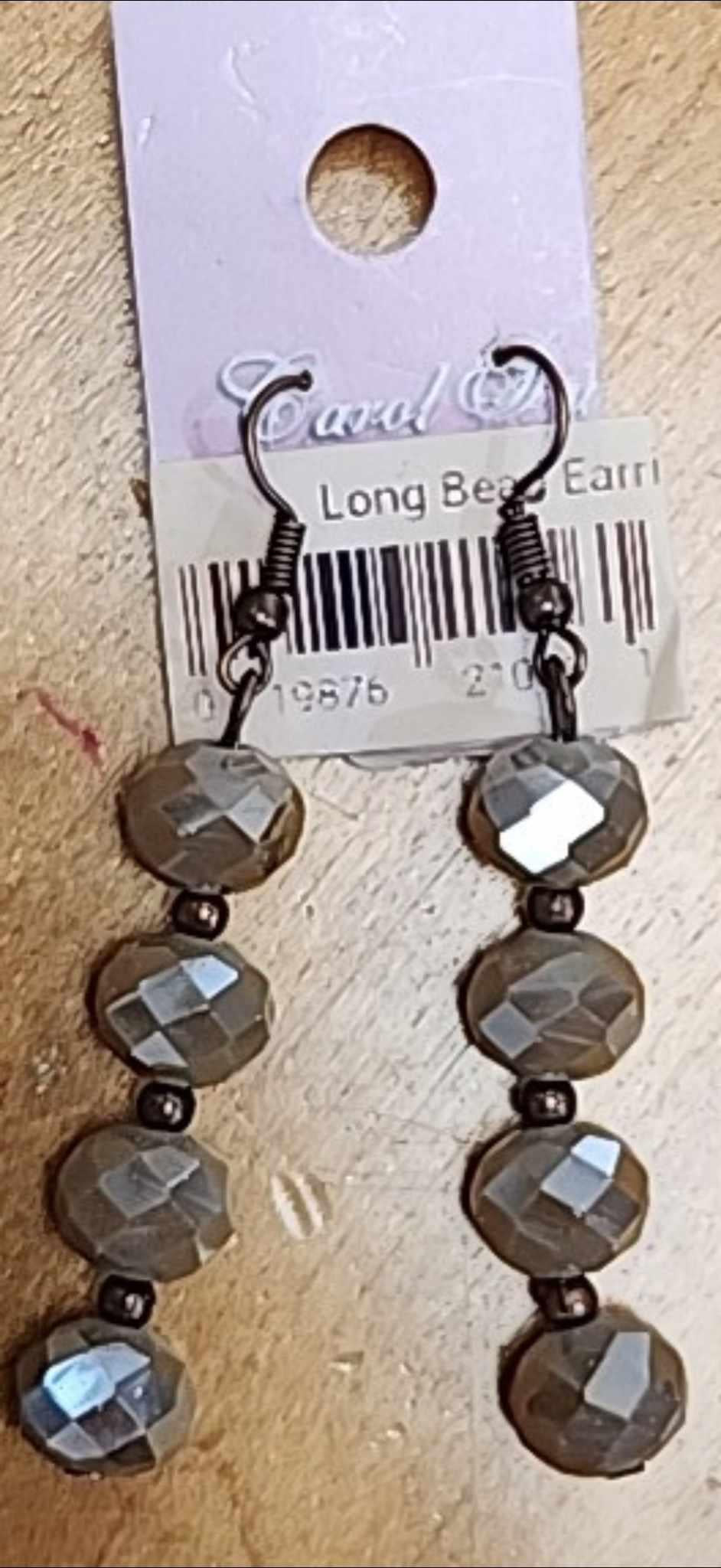 Long Bead Earrings