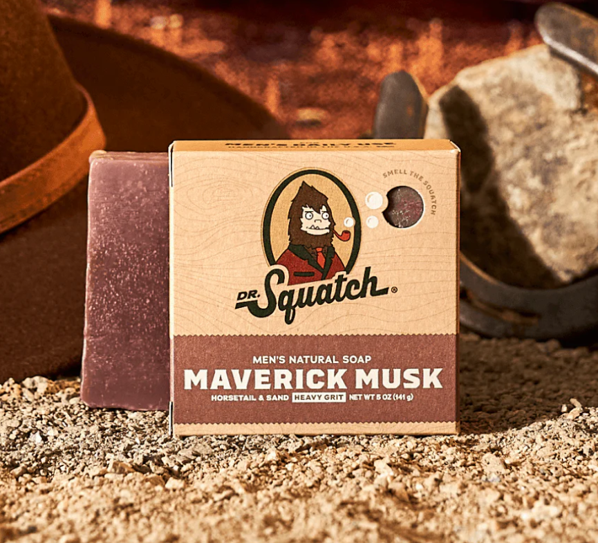 Dr. Squatch Maverick Musk Bar Soap