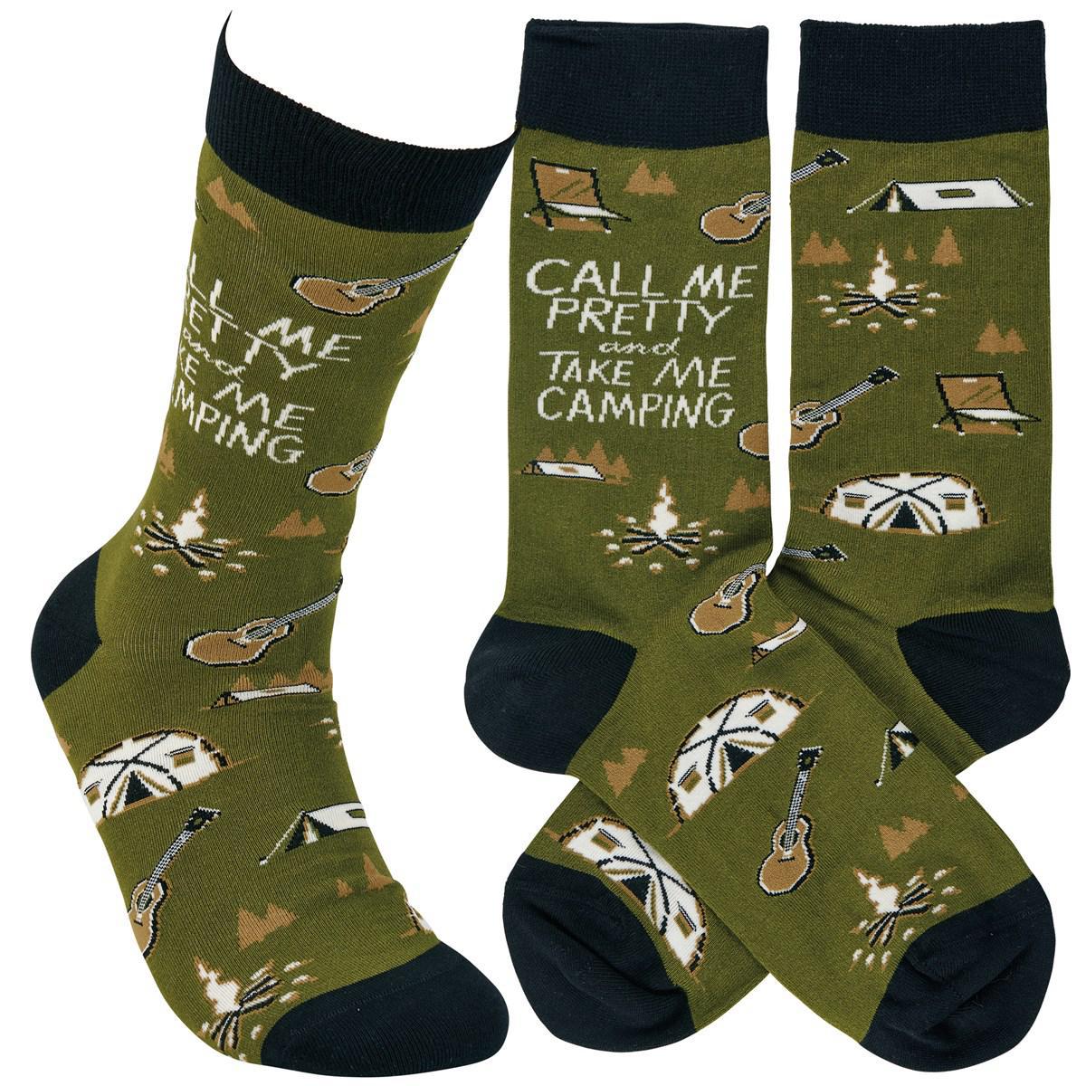 Take Me Camping Socks