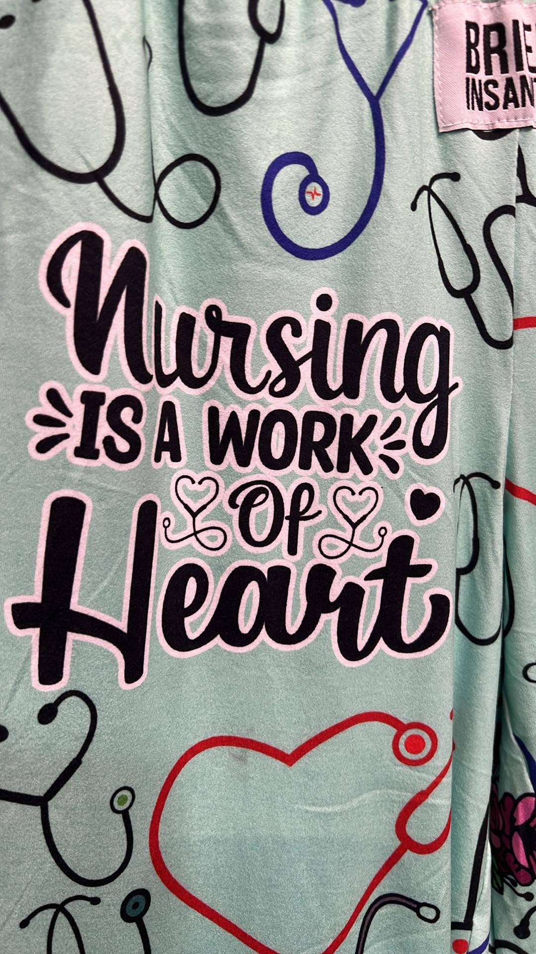 Nursing Work Of Heart Lounge Pants