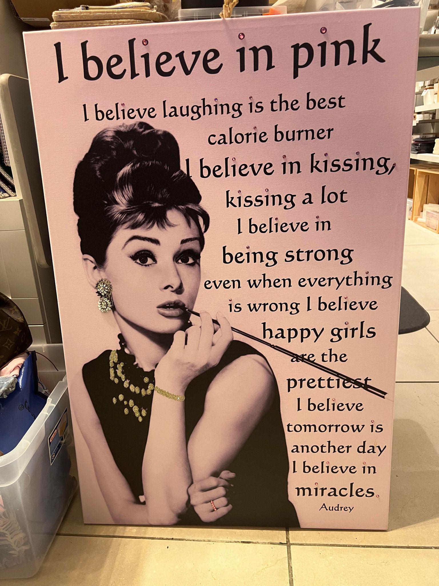 Audrey Large Canvas