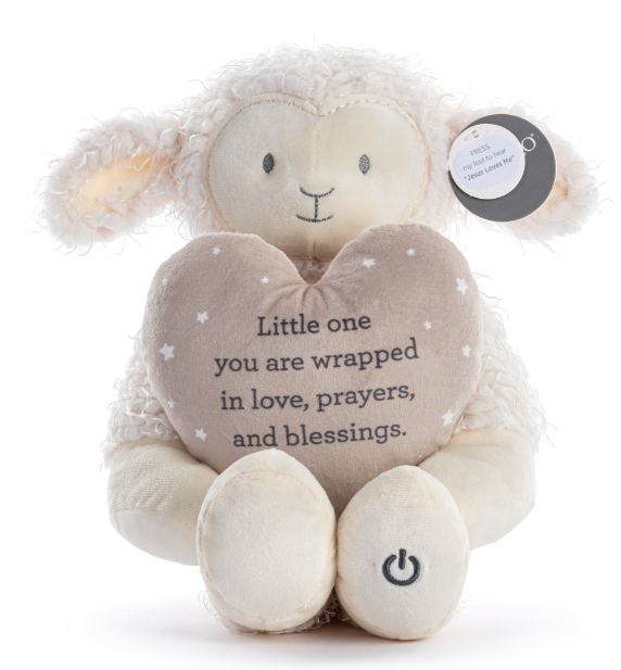 Lamb Faith Mechanical Plush - 15in