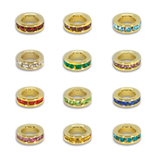 Mini Initial/Birthstone Charm Bar