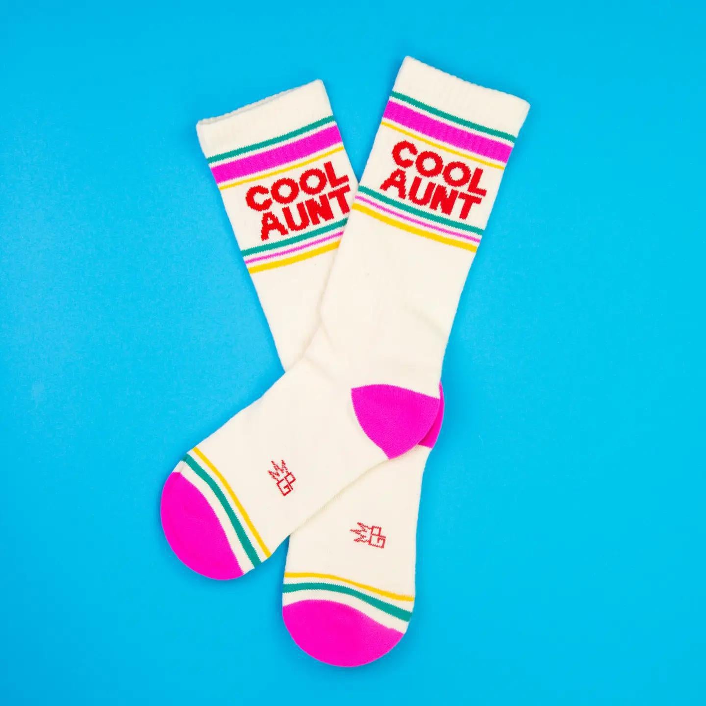 Cool Aunt Gym Crew Socks