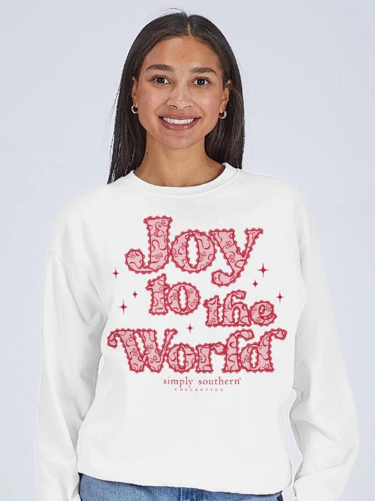 SS Joy Snow Crewneck