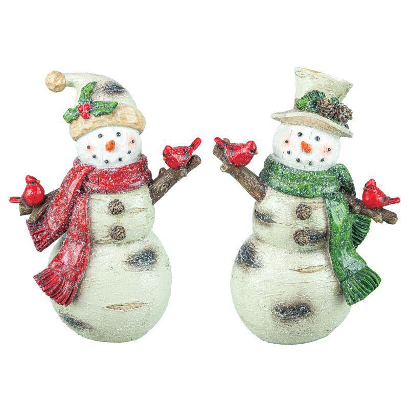 Birch Snowman Stander