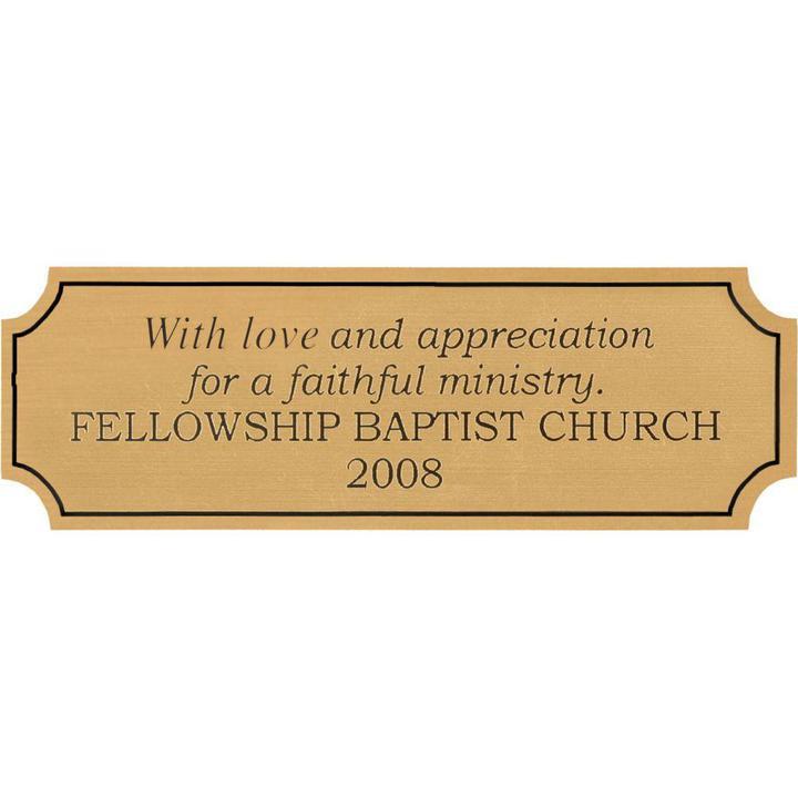 Large Acrylic Plate 4.5x1.5