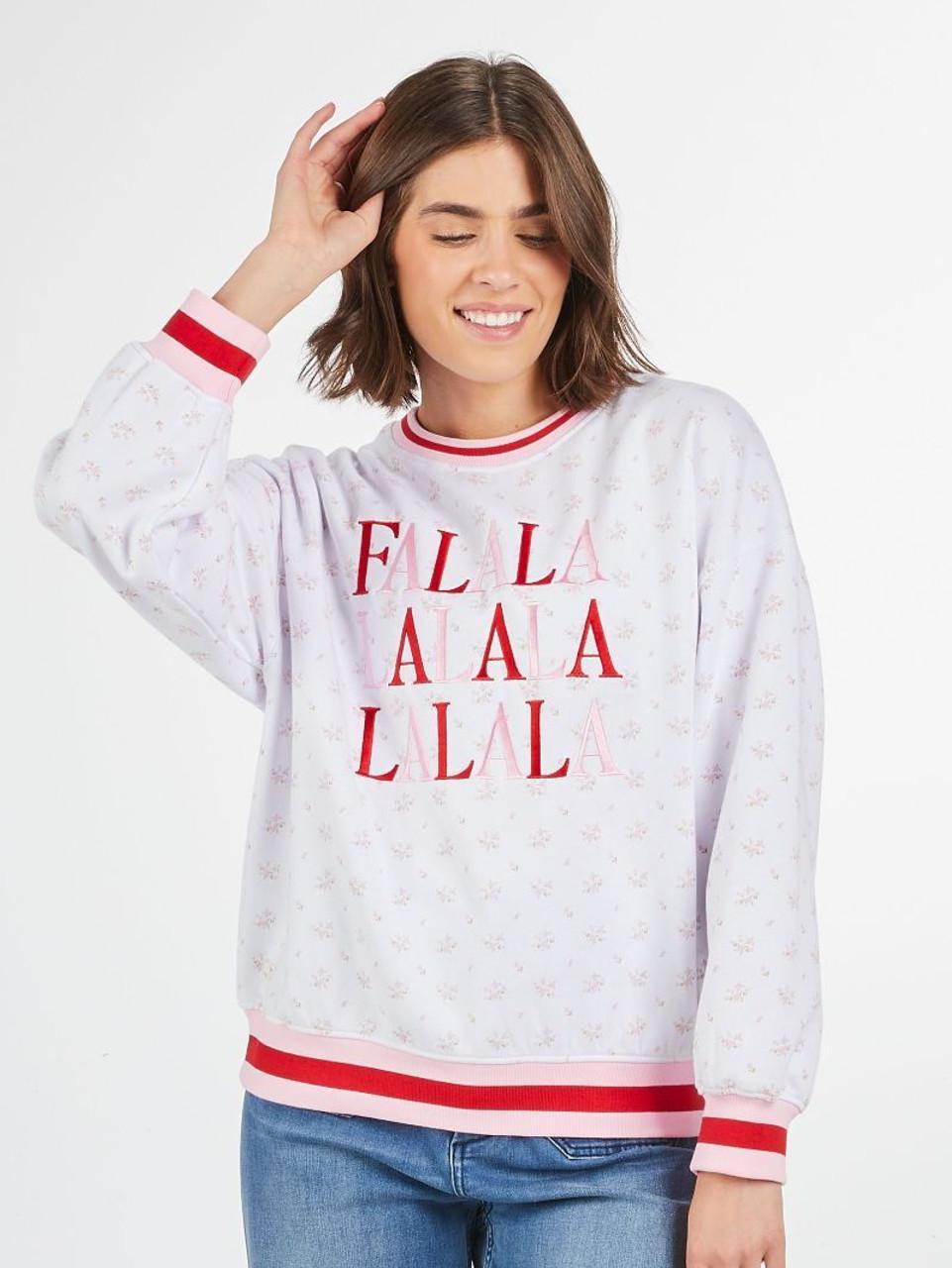 SS Fa-La-La Crewneck