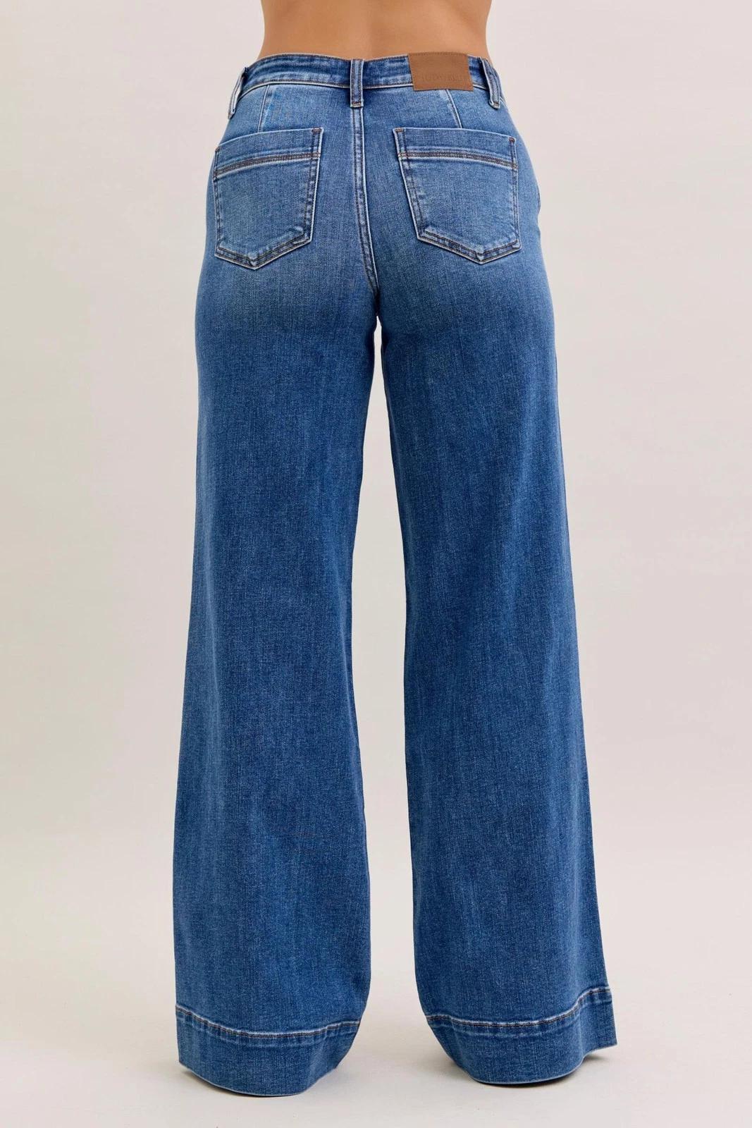 Judy Blue MR Trouser Retro Wide