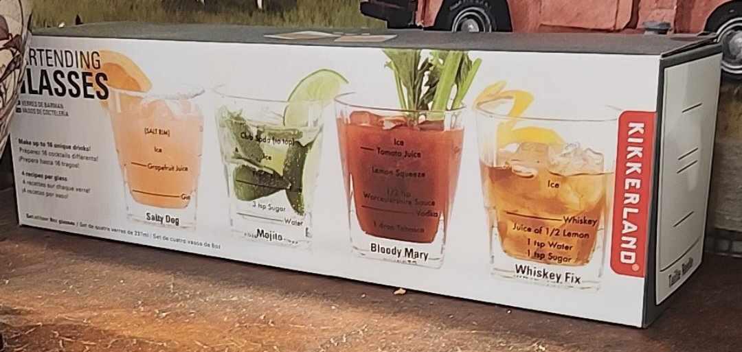 Bartending Glass