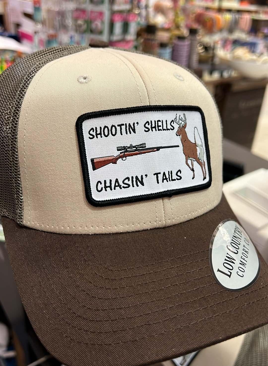 Shootin Shells Patch Hat