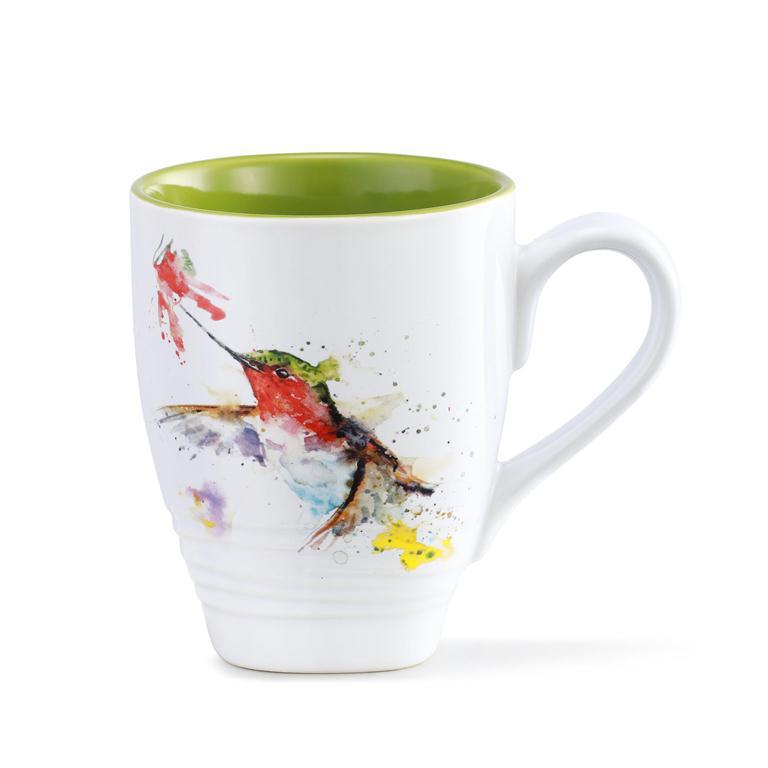 Hummer and Flower Mug - 16oz