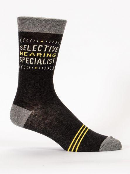 Selective Hearing Men's Crew Socks