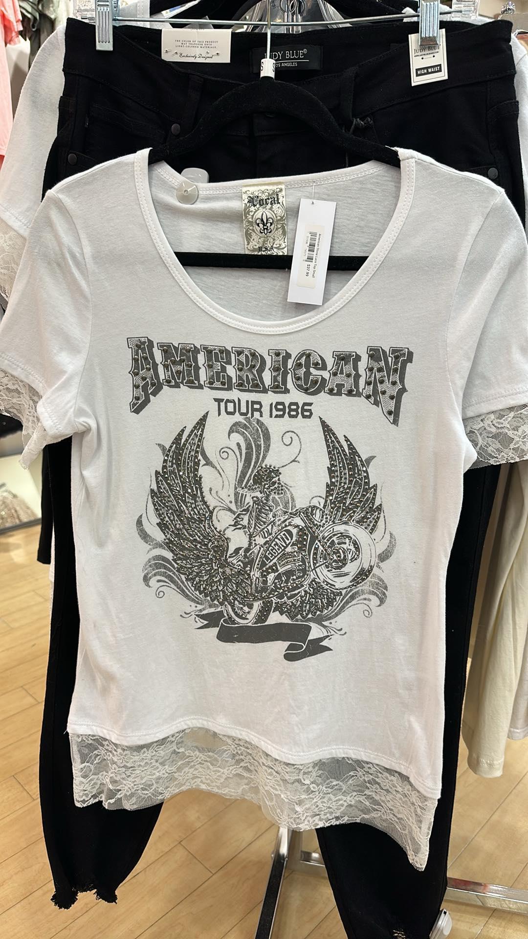 American Stone Lace Top