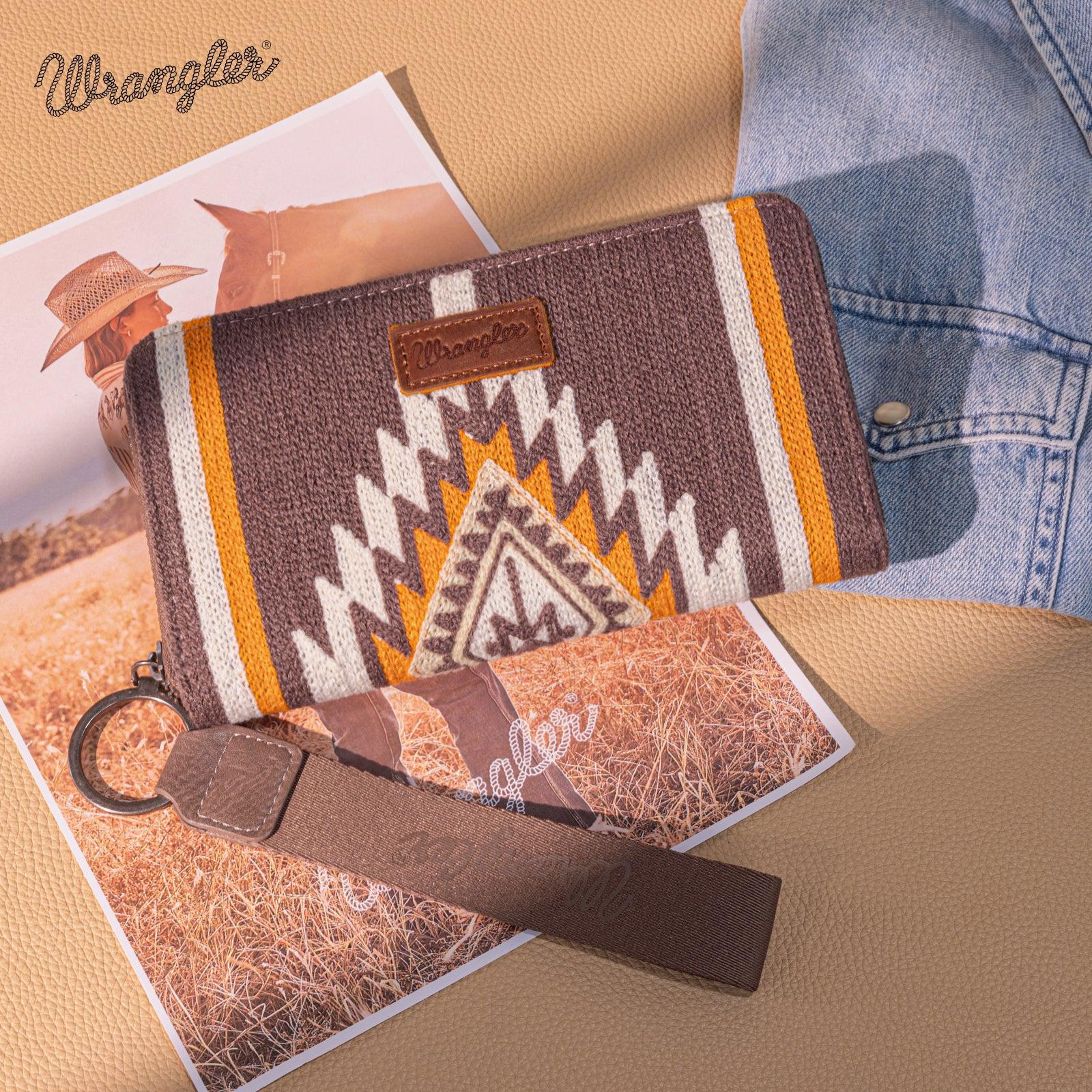 Wrangler Southwestern Knitted Wallet/Wristlet