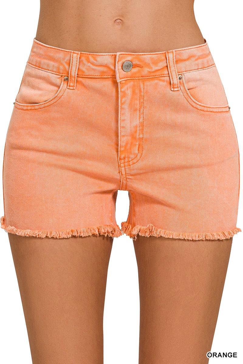Acid Wash Shorts