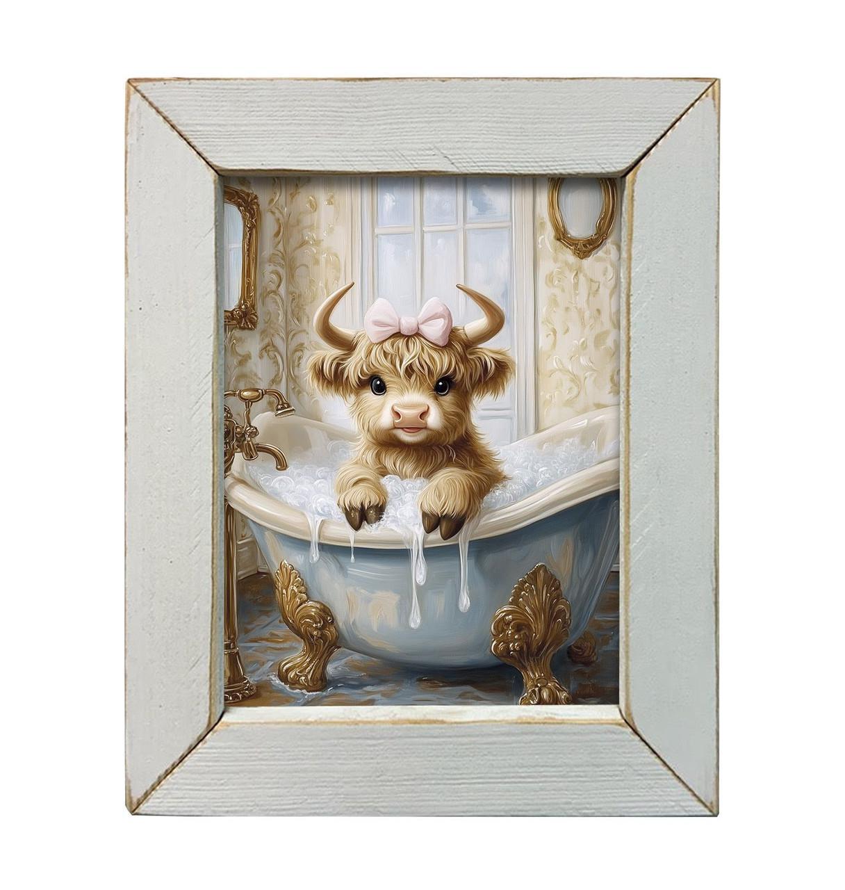Funny Bathtub Framed Images
