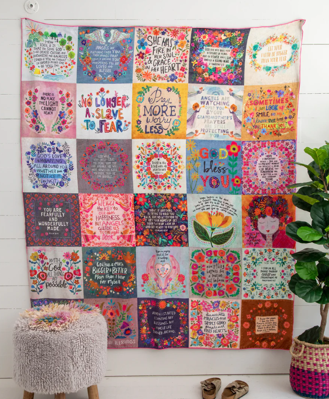 XL Double-Sided Cozy Blanket - Blessings Chirps