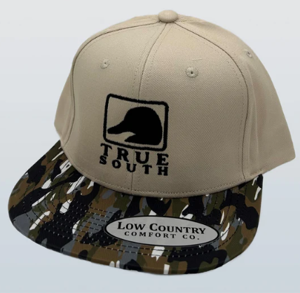 Mallard Square Beige/Camo Hat