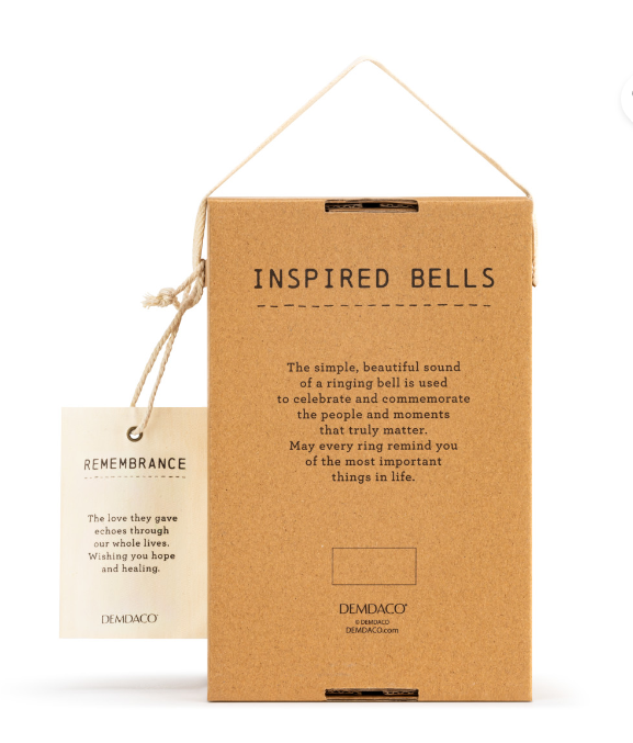 Inspired Collection Remembrace Hanging Inspired Bell 3" x 8"