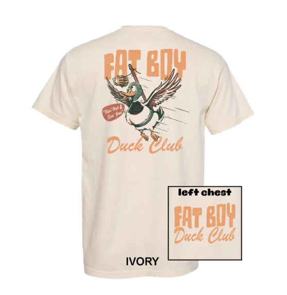 Ivory Fat Boy Duck Club Tee