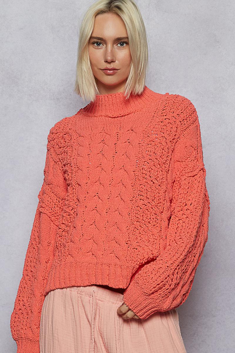 Madison Orange Sweater