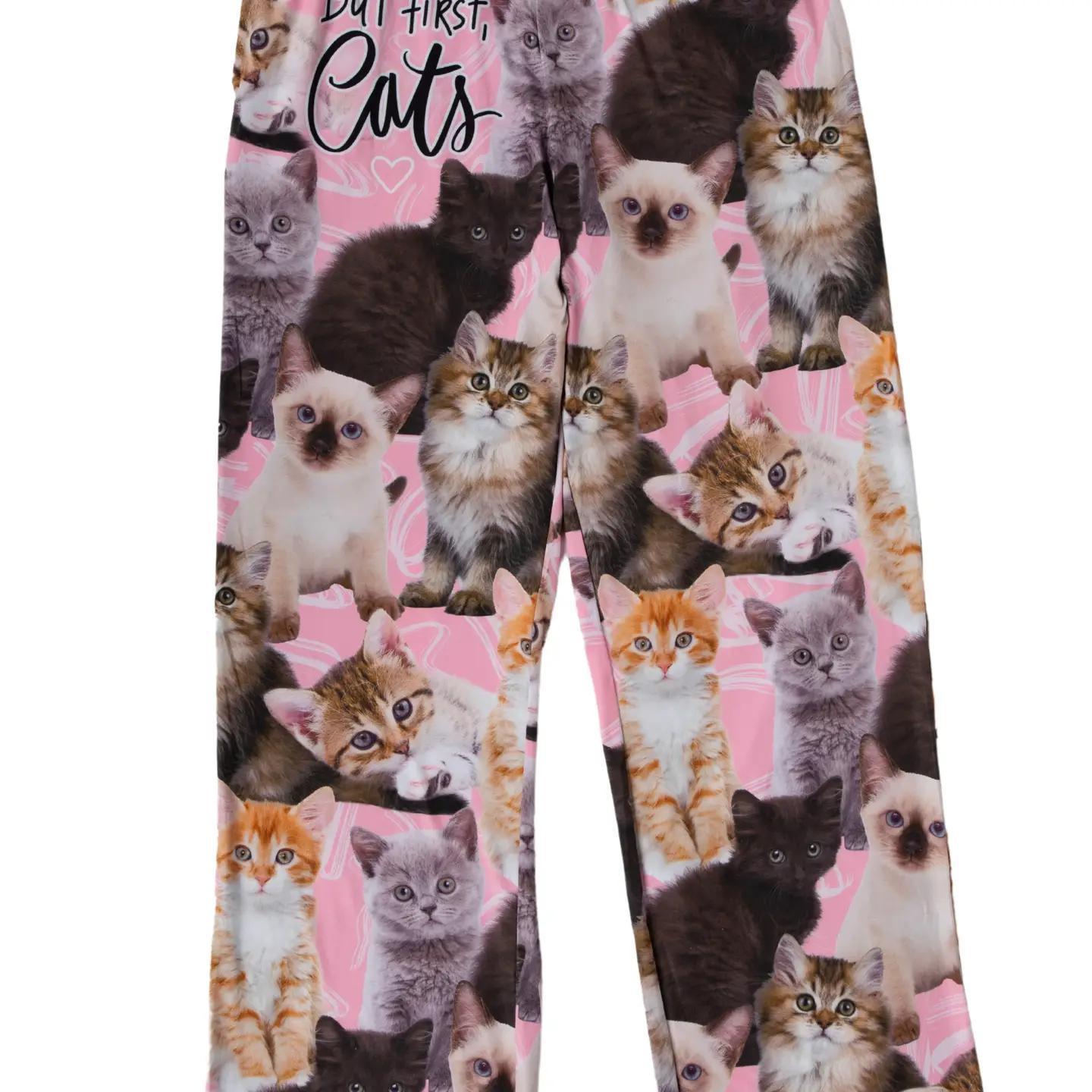 But First Cats Lounge Pants