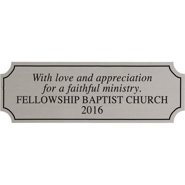 Large Acrylic Plate 4.5x1.5