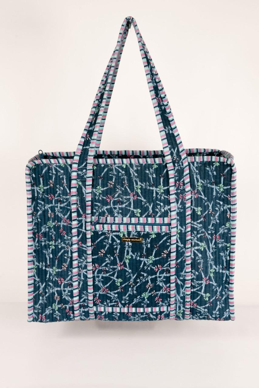Simply Southern Quilted Tote Bag