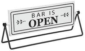Bar Spin Top Sign