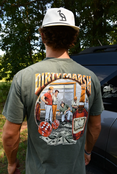 Dice Game Tee | Moss