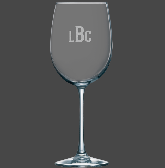 19oz Wine Glass - Engravable