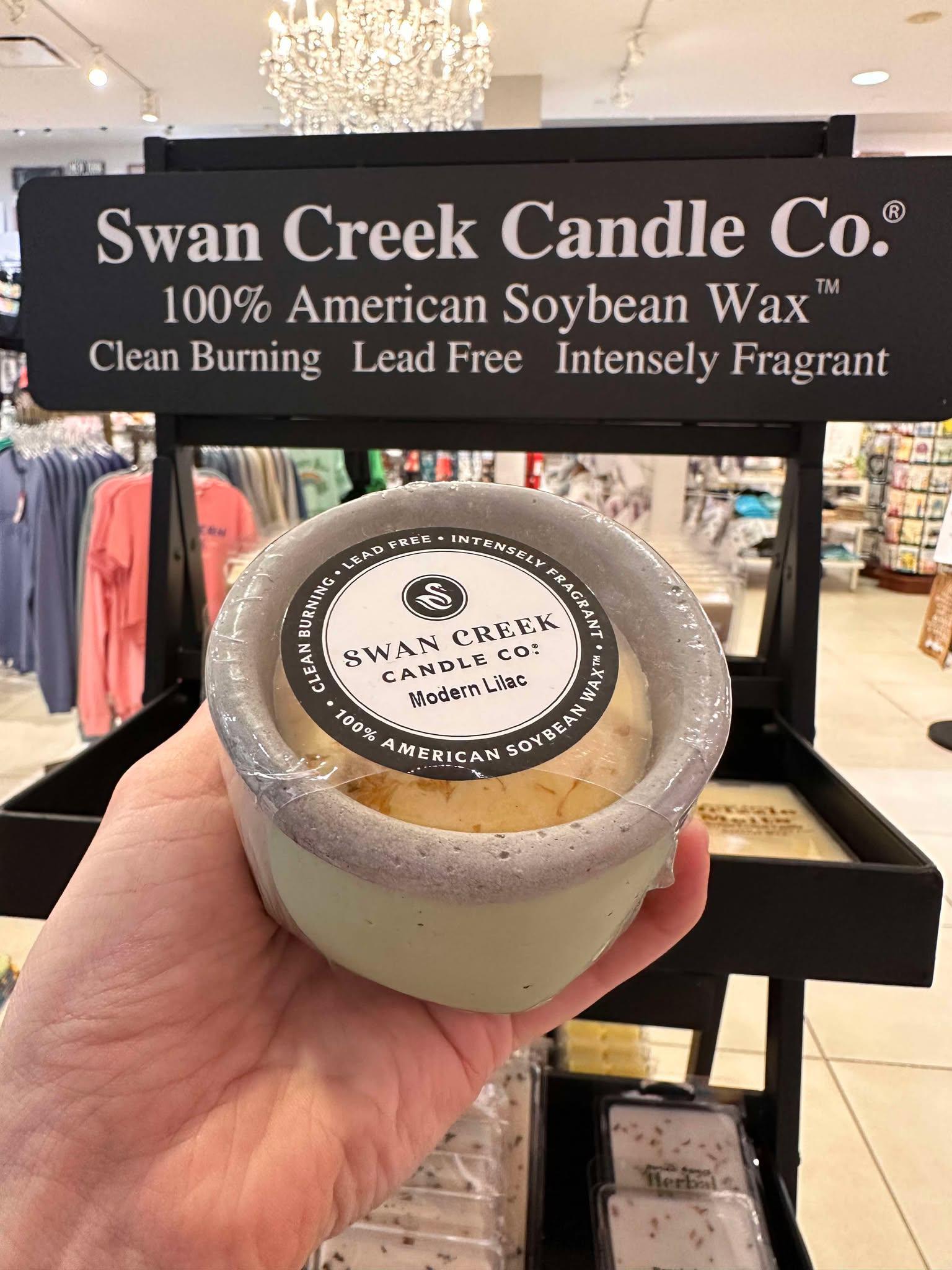 Swan Creek Summer Blossom Small Round Candles