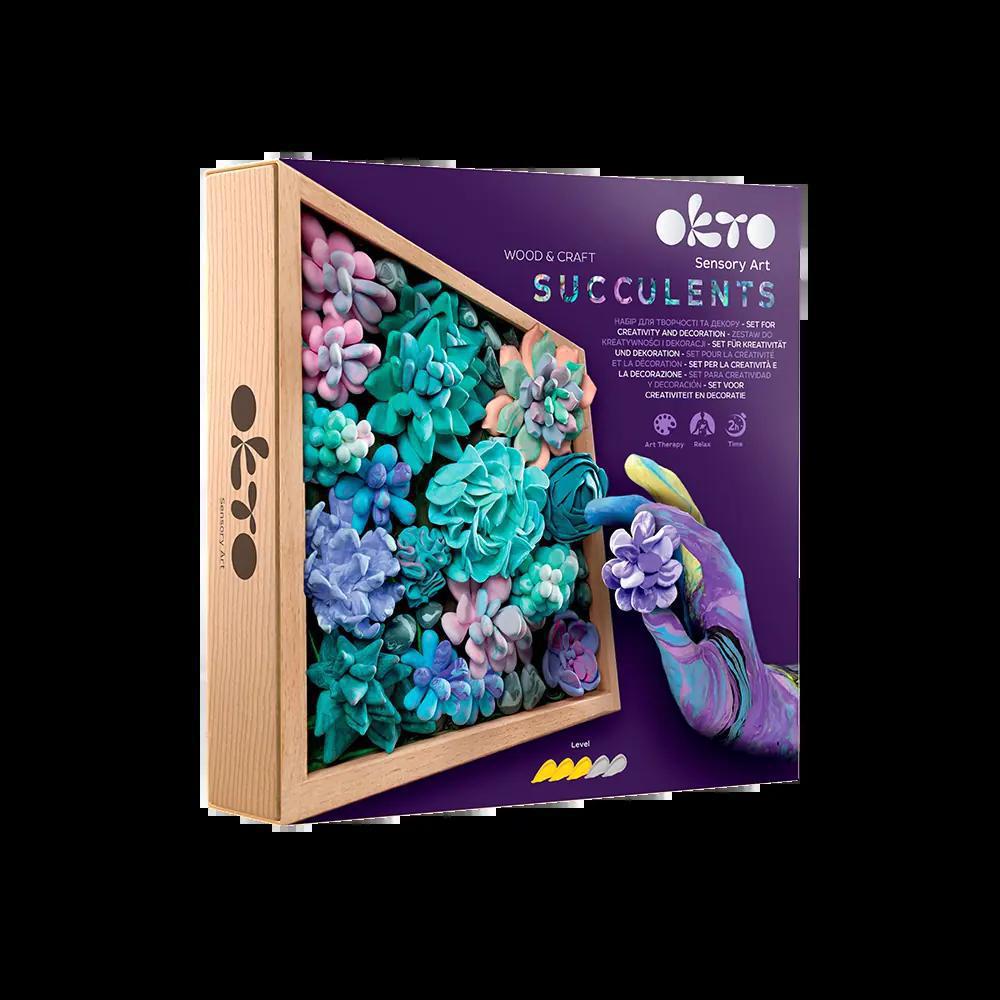 OKTO Sensory Art Wood & Craft Kits