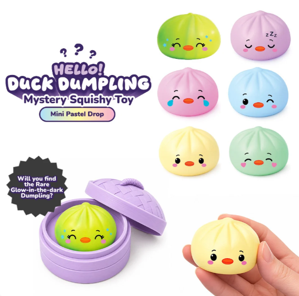Hello! Duck Dumpling - Mini Pastel Drop