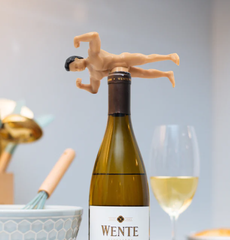 Drinking Buddies Cheeky Wine Stopper