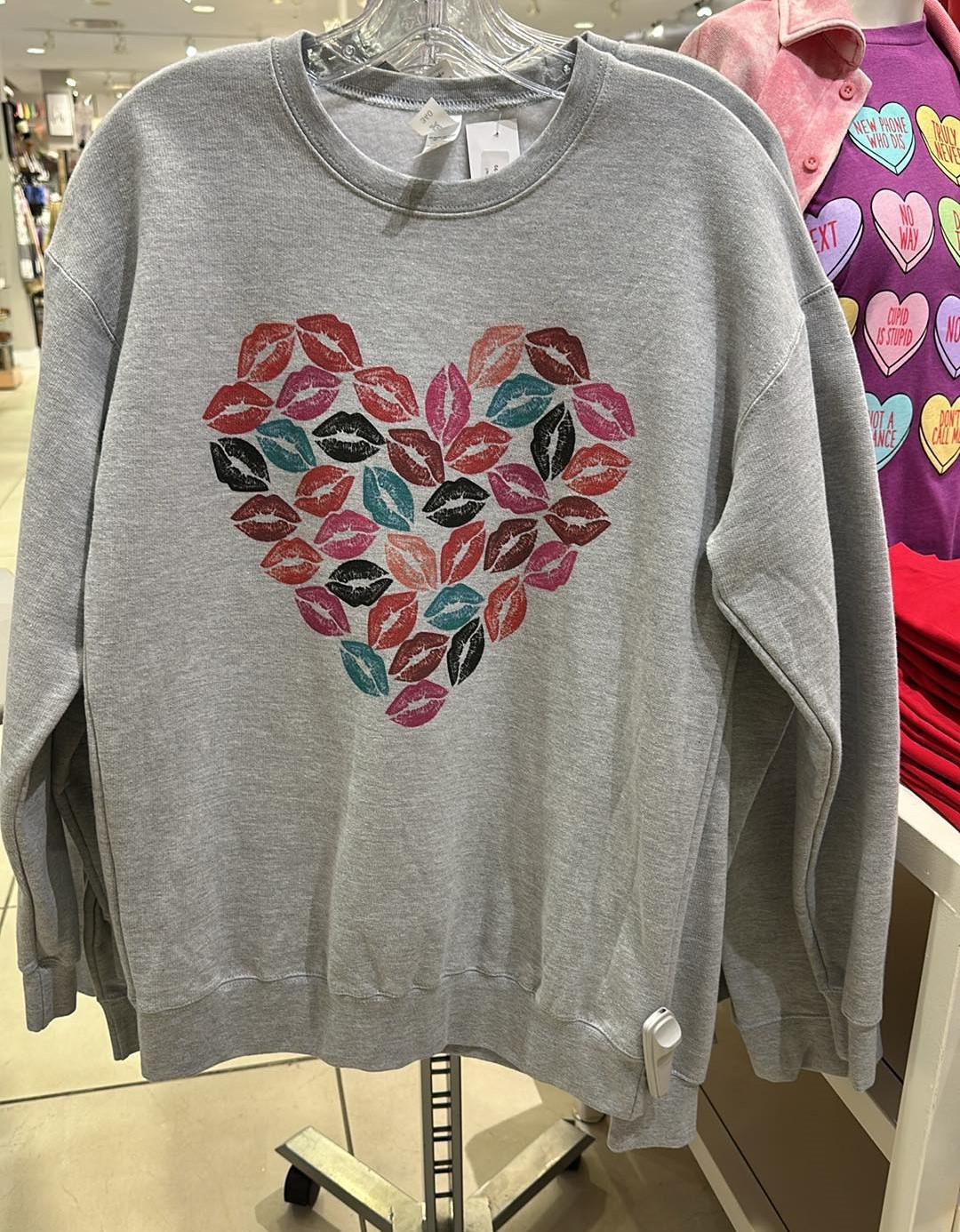 Heart Lips Sweatshirt