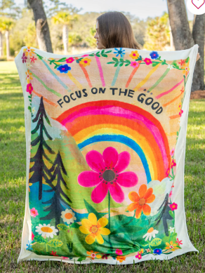 Focus On The Good Cozy Blanket