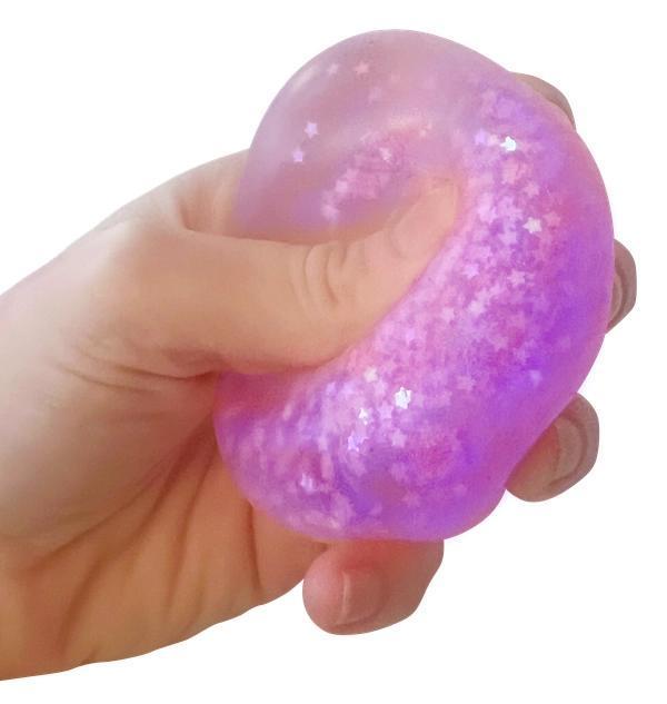 Zorbitz Marshmello Sparkle Squishy Ball