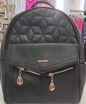 Gold Zip Backpack