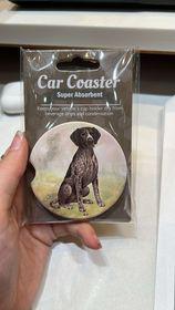 German Shorthaired Pointer Car Coaster